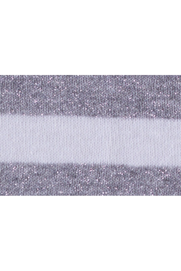 SALLY LUREX BIANCO GRAFITE