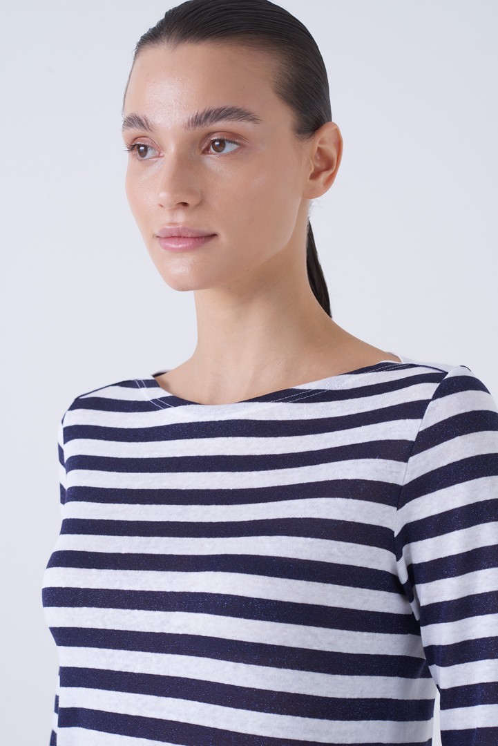 MARGHERITA LUREX BIANCO INDACO