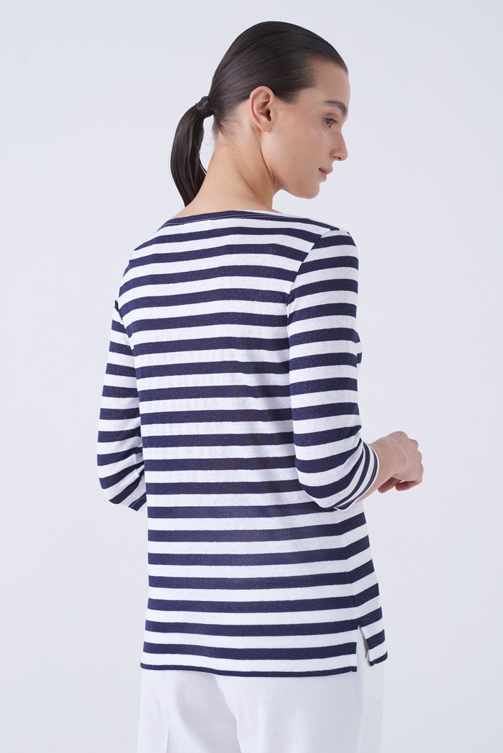 MARGHERITA LUREX BIANCO INDACO